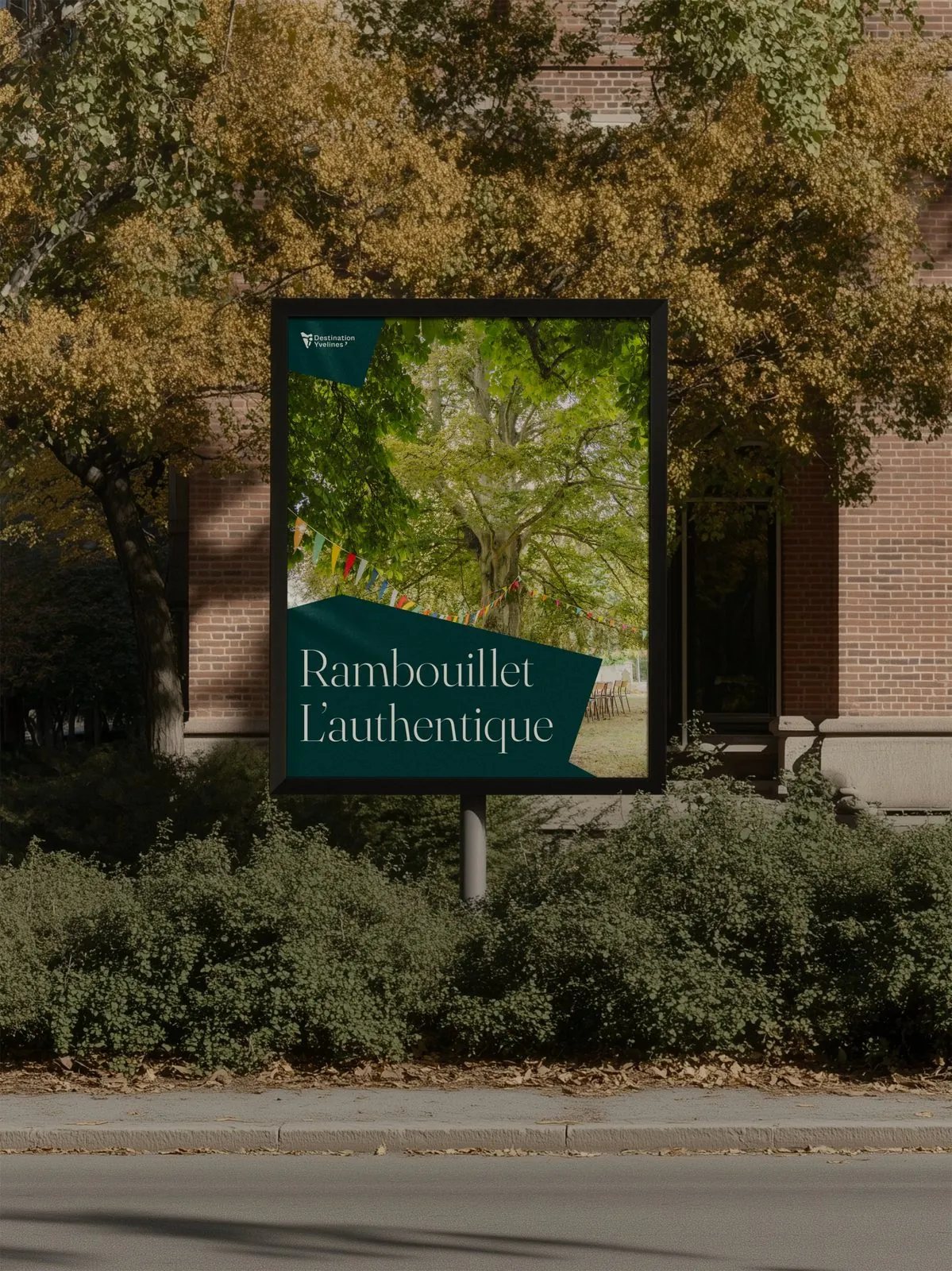 Affiche Rambouillet l’Authentique dans la rue